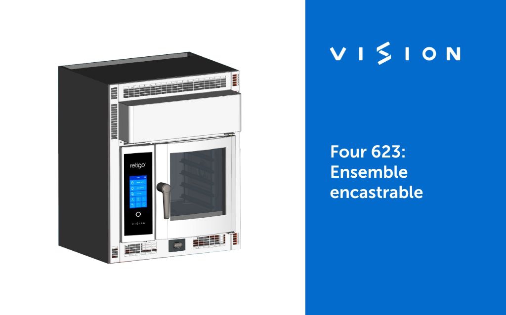 NOUVEAUTÉ: FOUR 623 - ENSEMBLE ENCASTRABLE